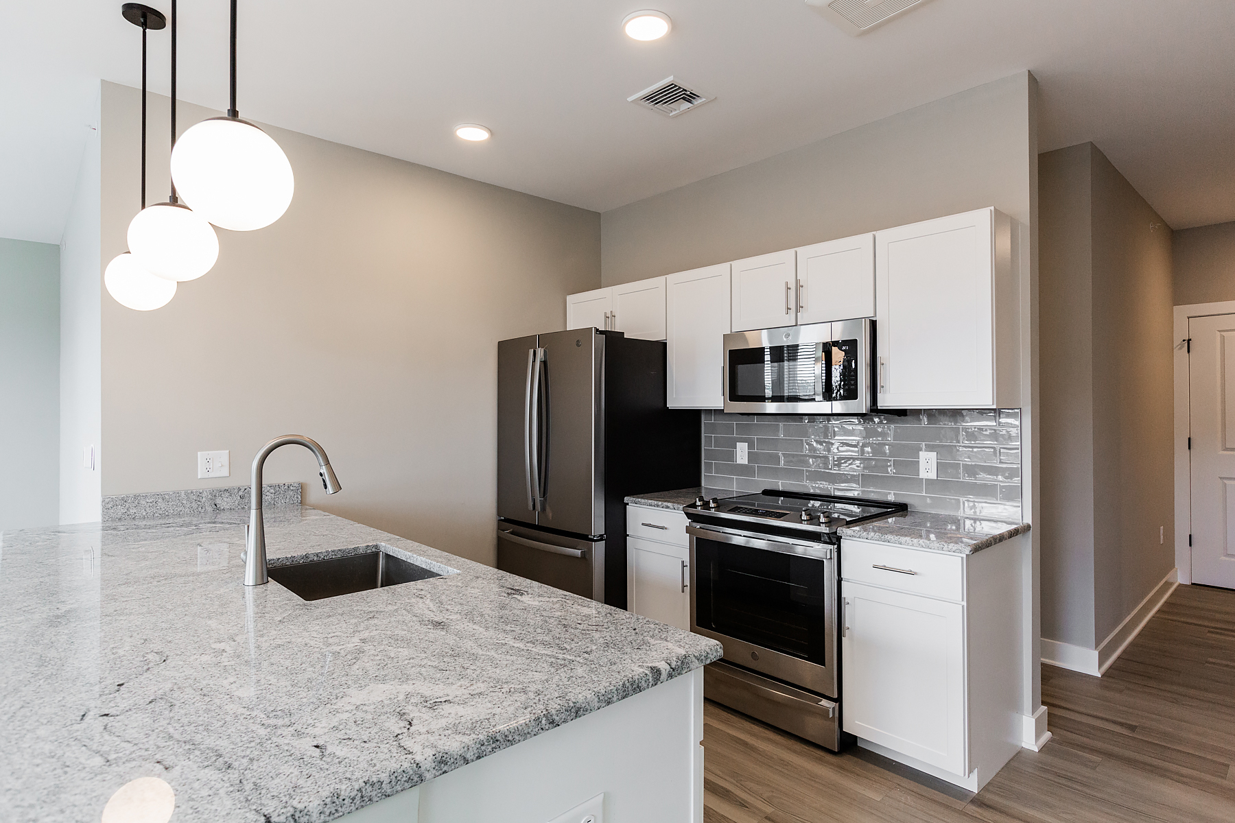Kitchen in an apartment